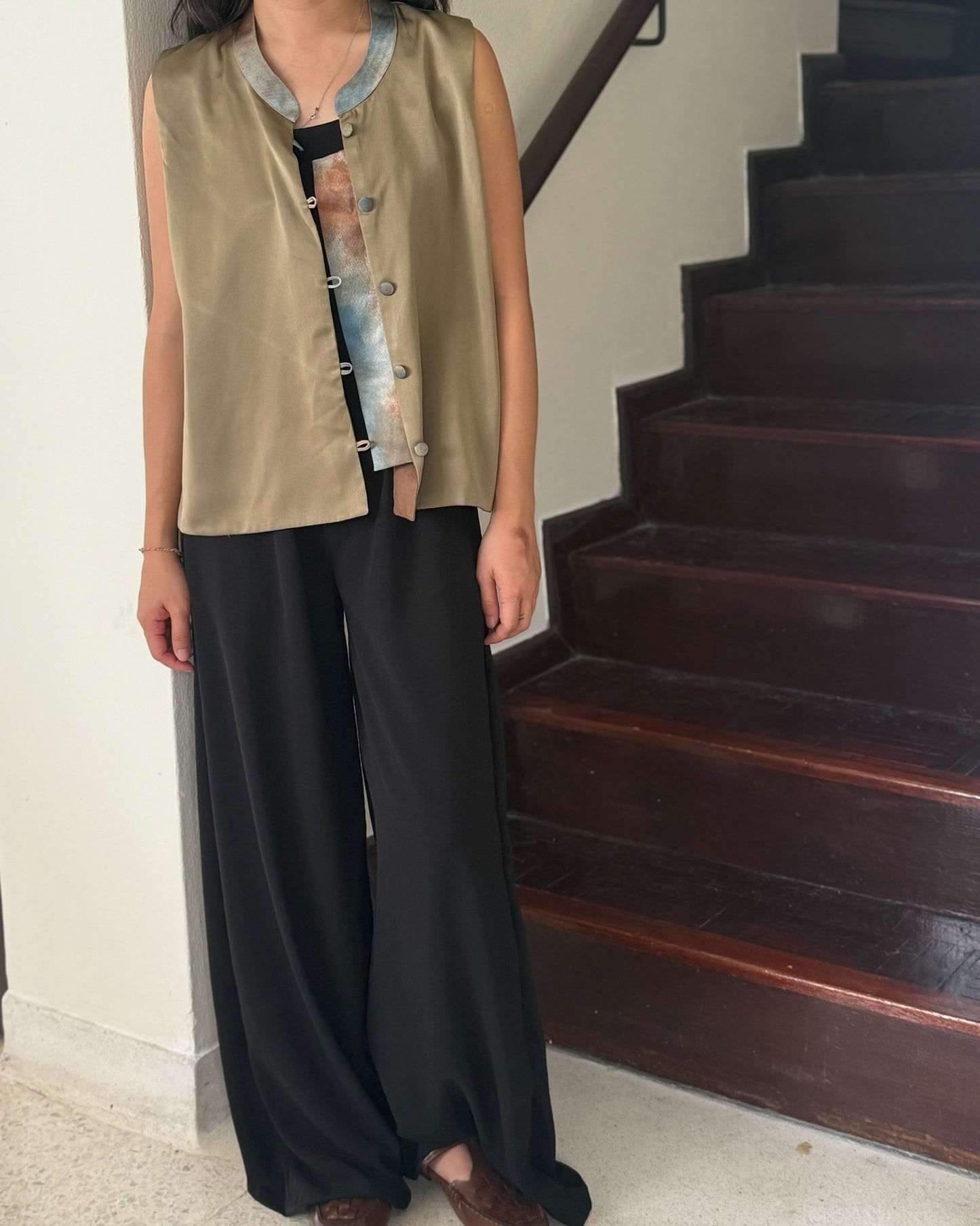 Seri Vest ( Olive Green )