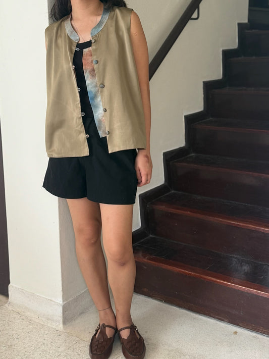 Seri Vest ( Olive Green )
