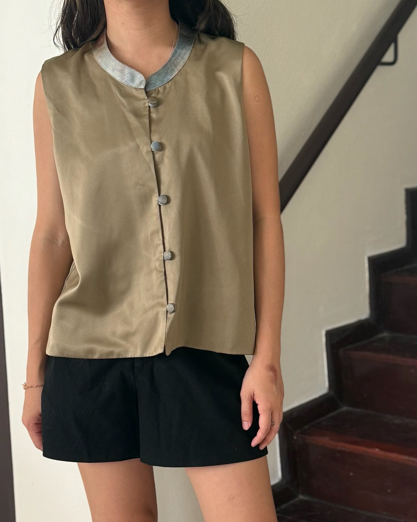 Seri Vest ( Olive Green )