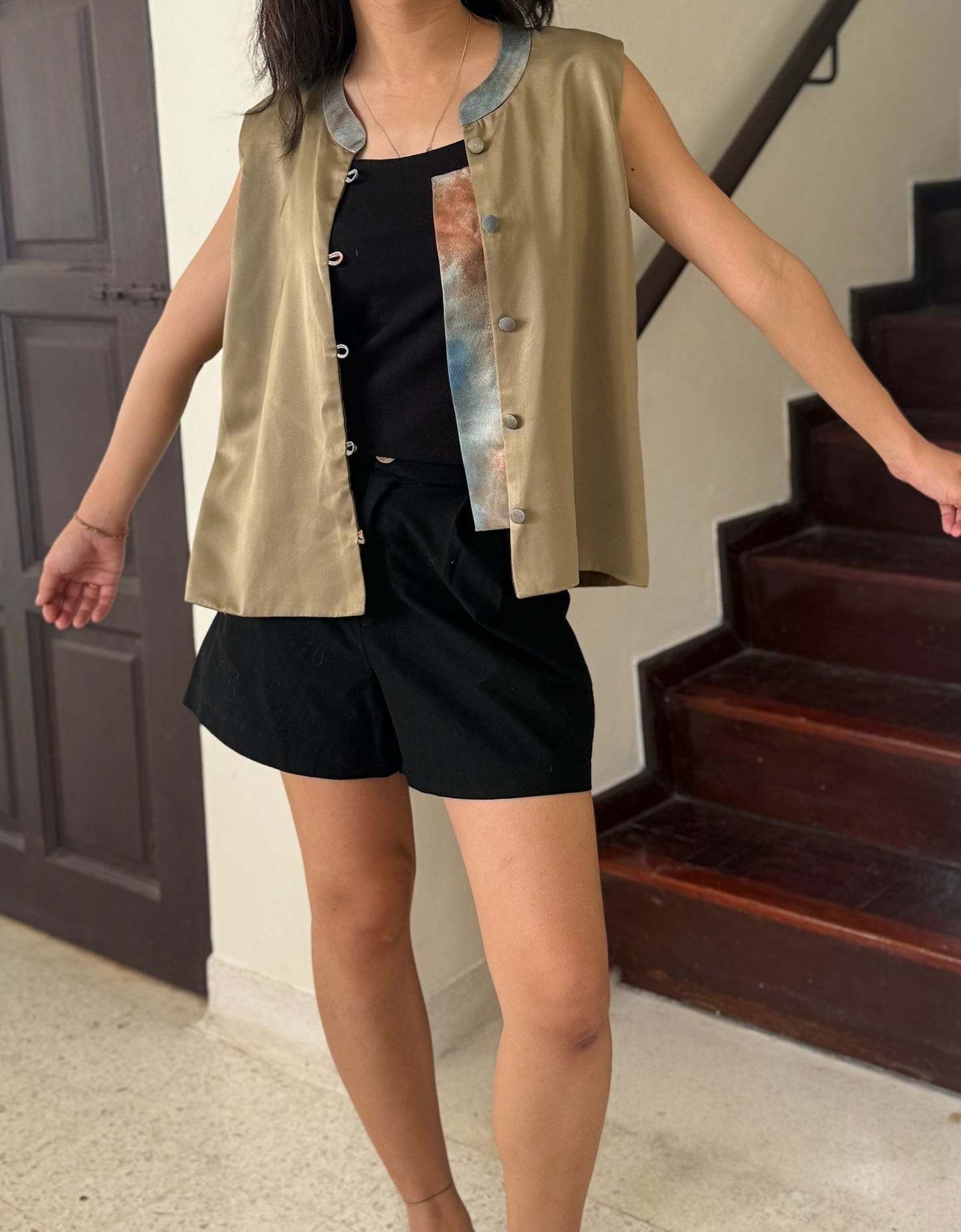Seri Vest ( Olive Green )