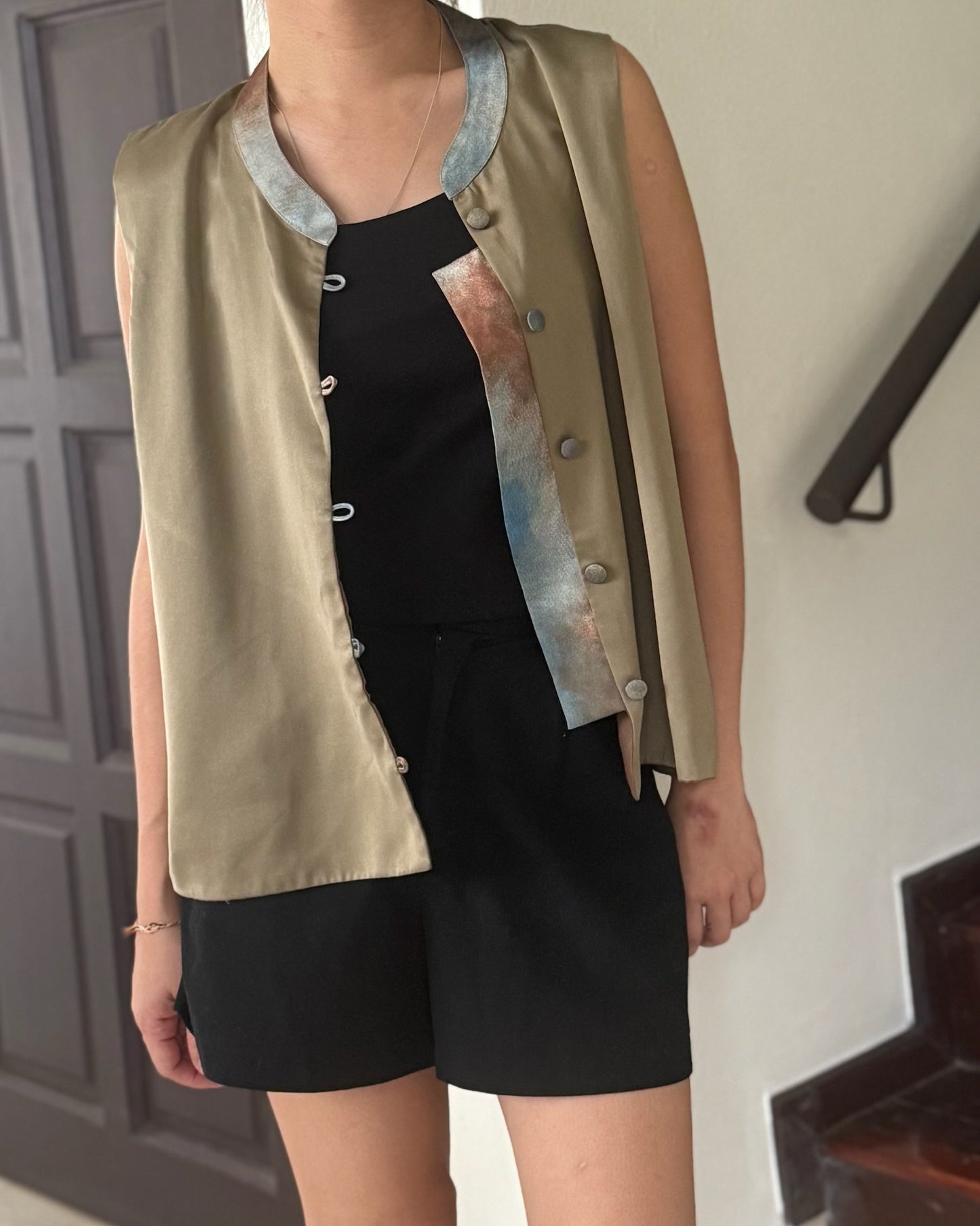 Seri Vest ( Olive Green )