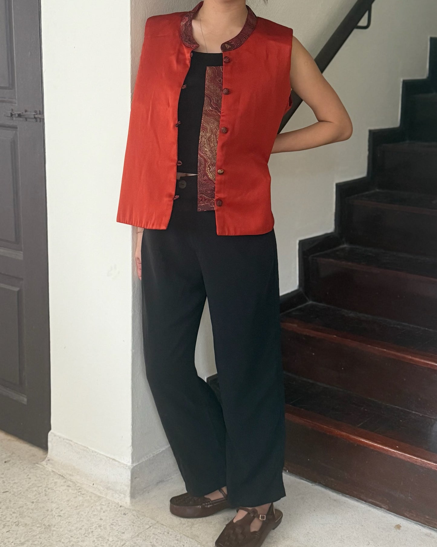 Seri Vest ( Crimson Red )