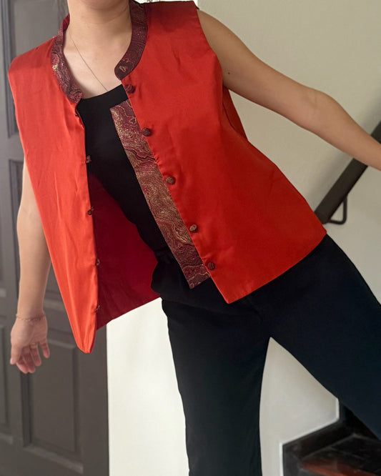 Seri Vest ( Crimson Red )