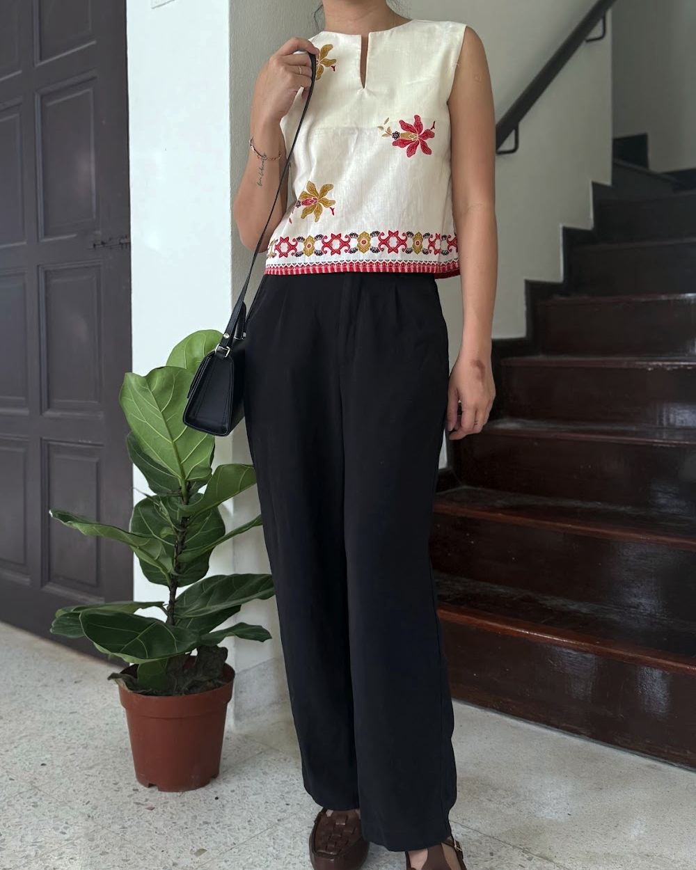 Bayu Batik Set (Cream)