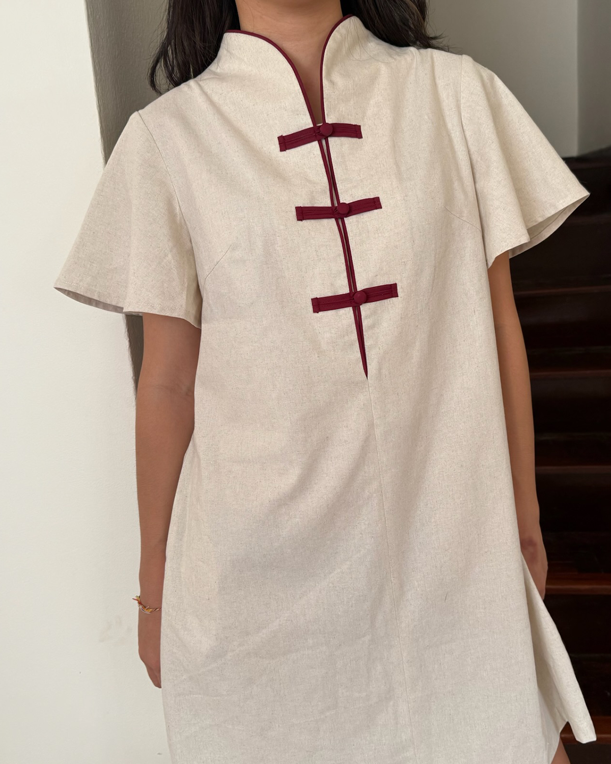 Melur Linen A-line Dress