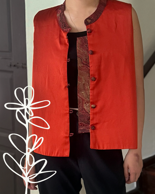 Seri Vest ( Crimson Red )