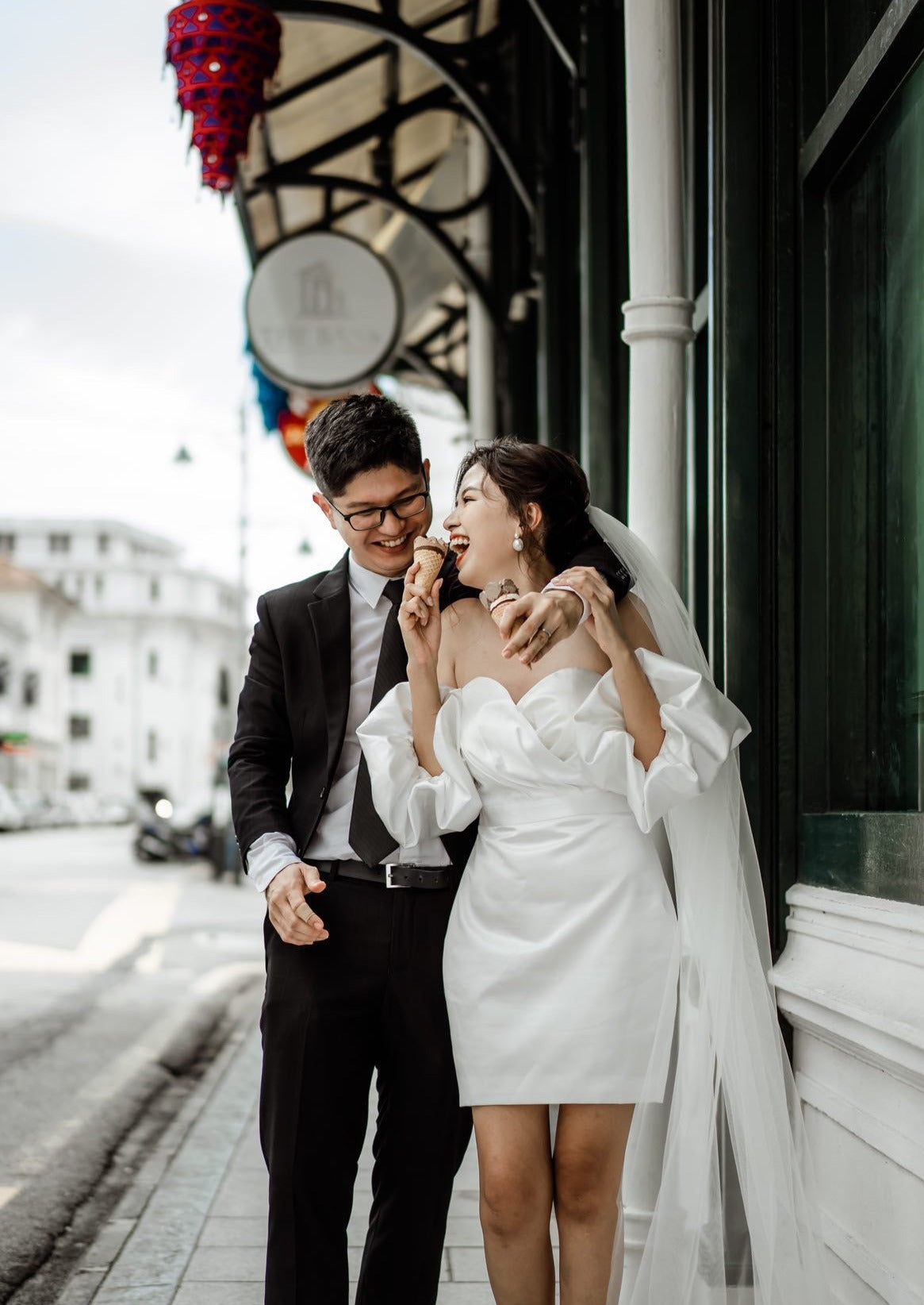 slow fashion wedding dress Como