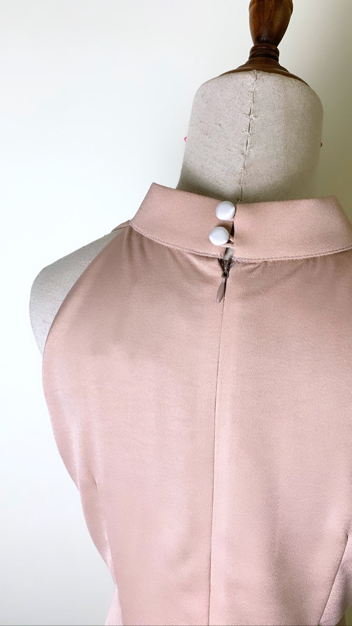 Halter Cheongsam Dress ( A-line )