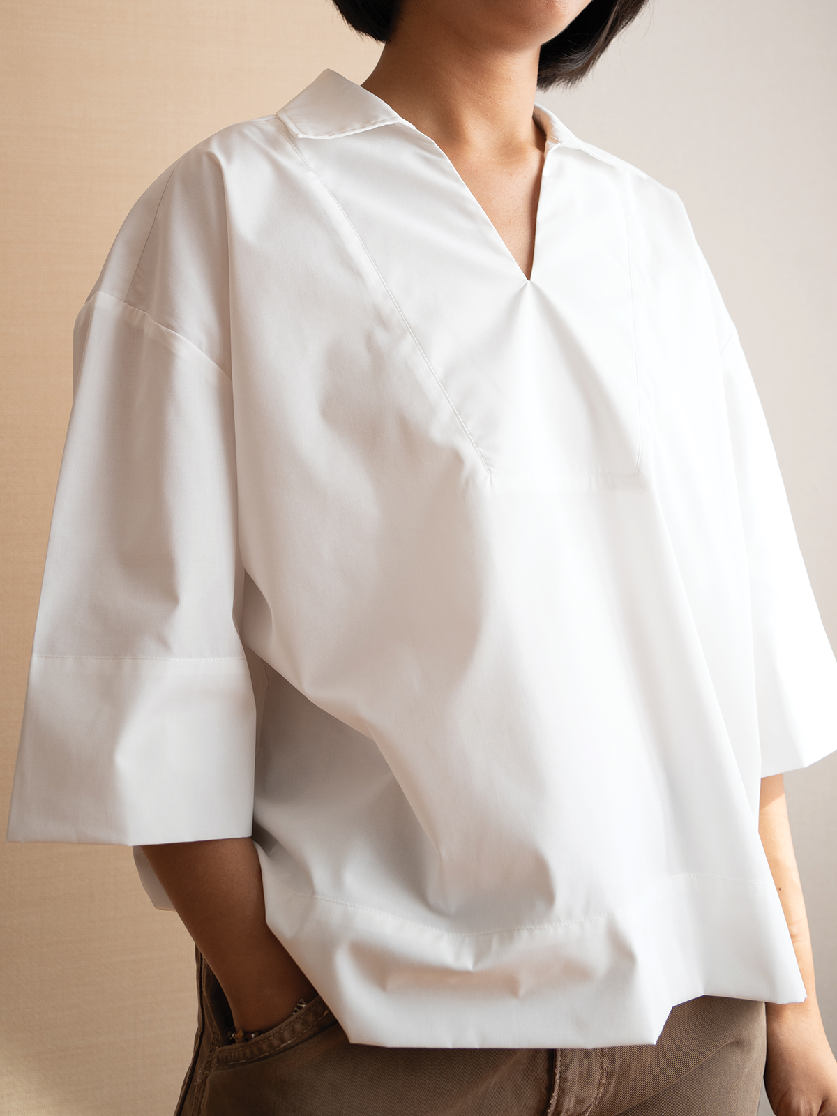 Ria Oversized Cotton Shirt