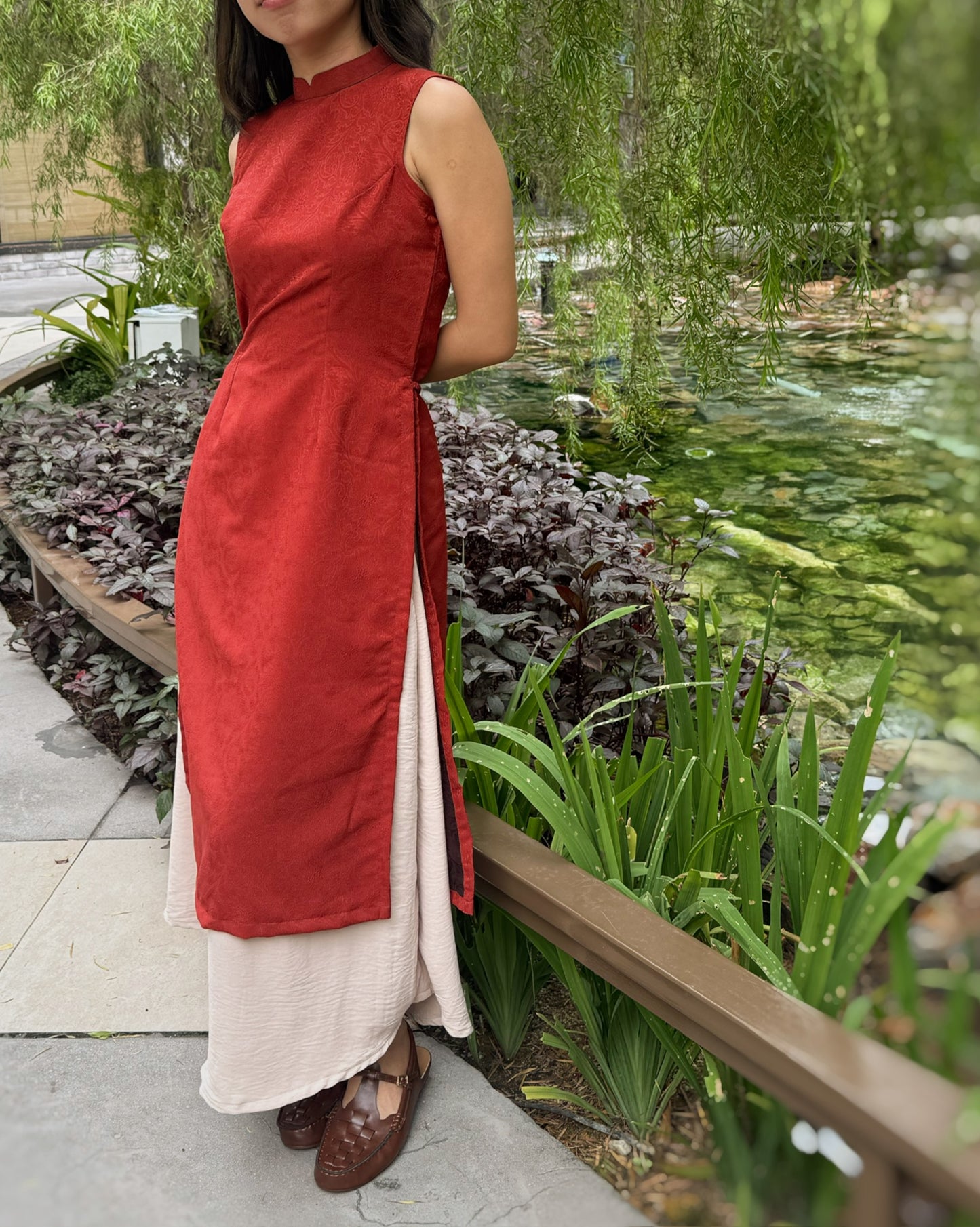 Ayu Ao-Inspired Dress