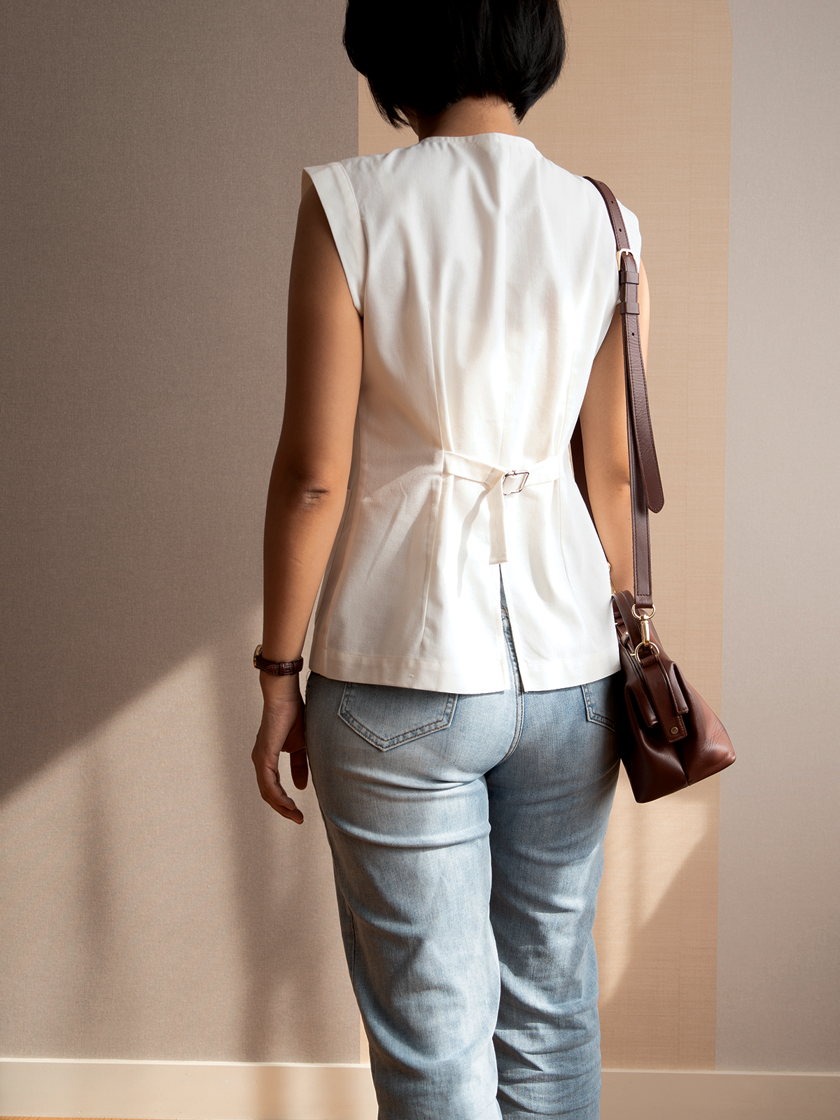 Nyaman Linen Vest