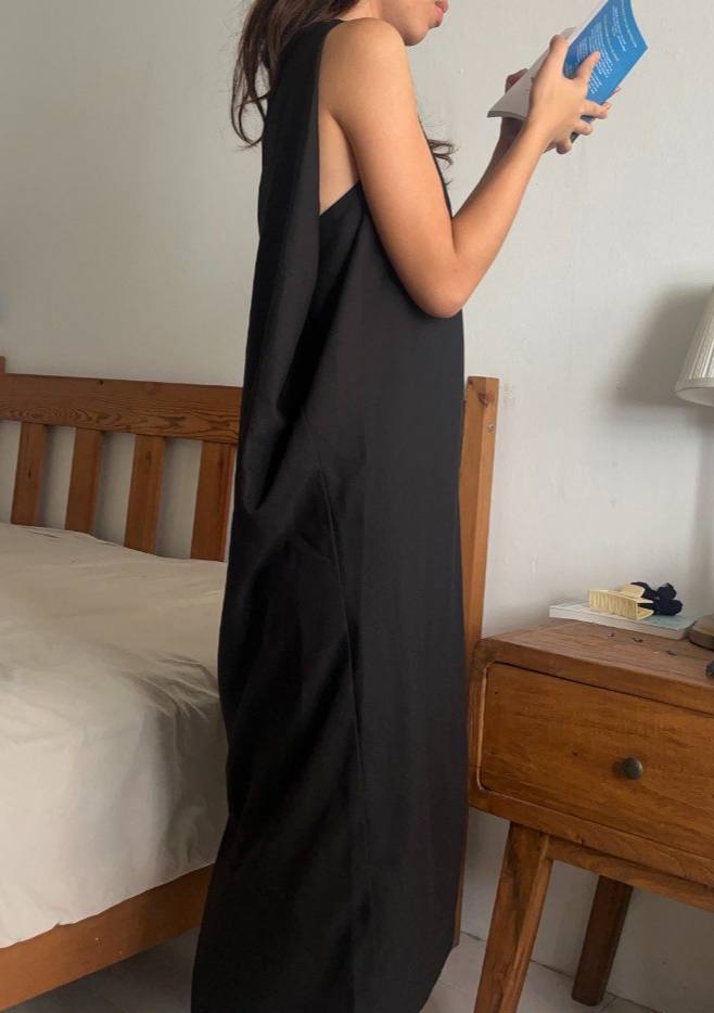 Cocoon Drape Dress