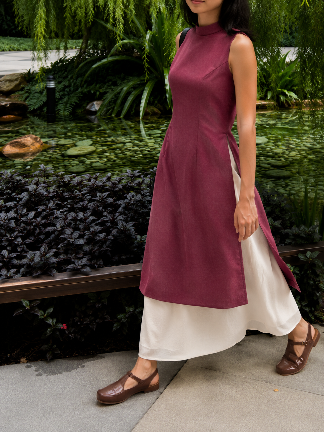 Ayu Ao-Inspired Dress