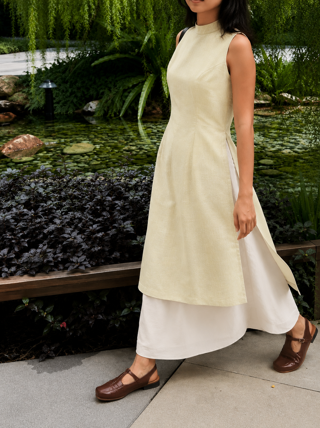 Ayu Ao-Inspired Dress