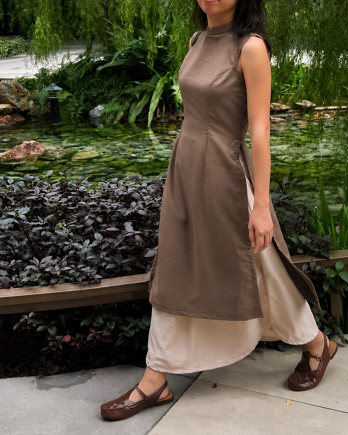 Ayu Ao-Inspired Dress