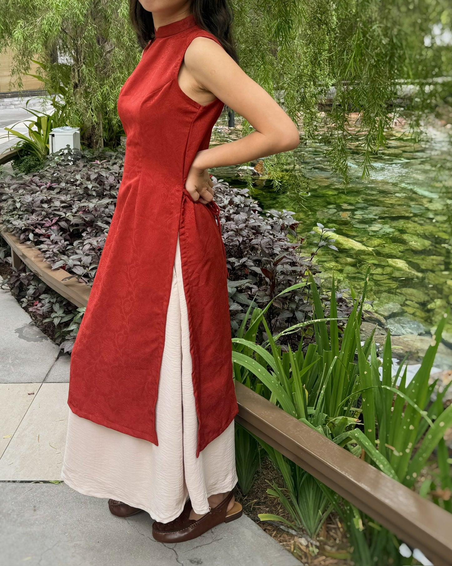 Ayu Ao-Inspired Dress