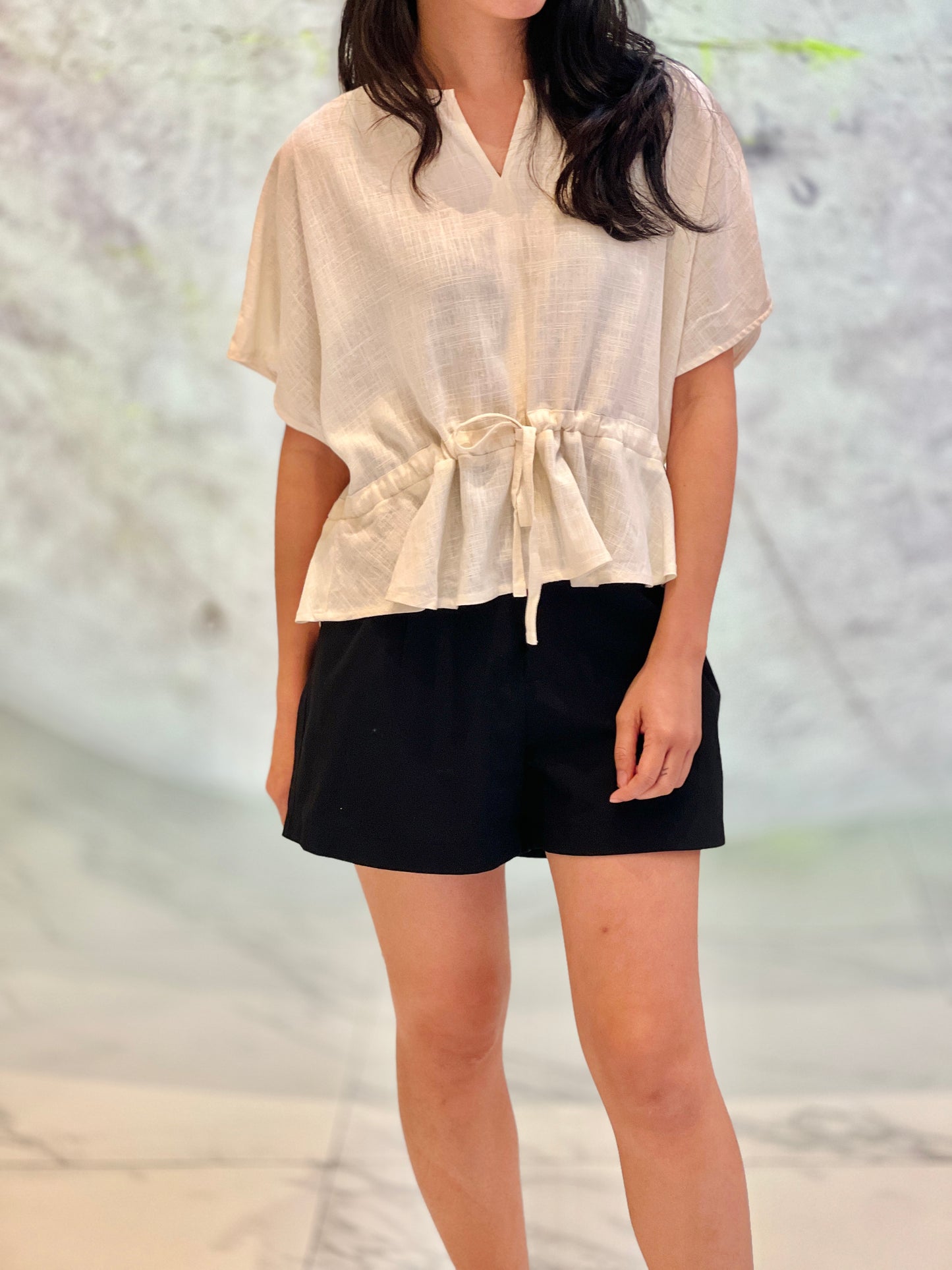 Selesa Peplum Top