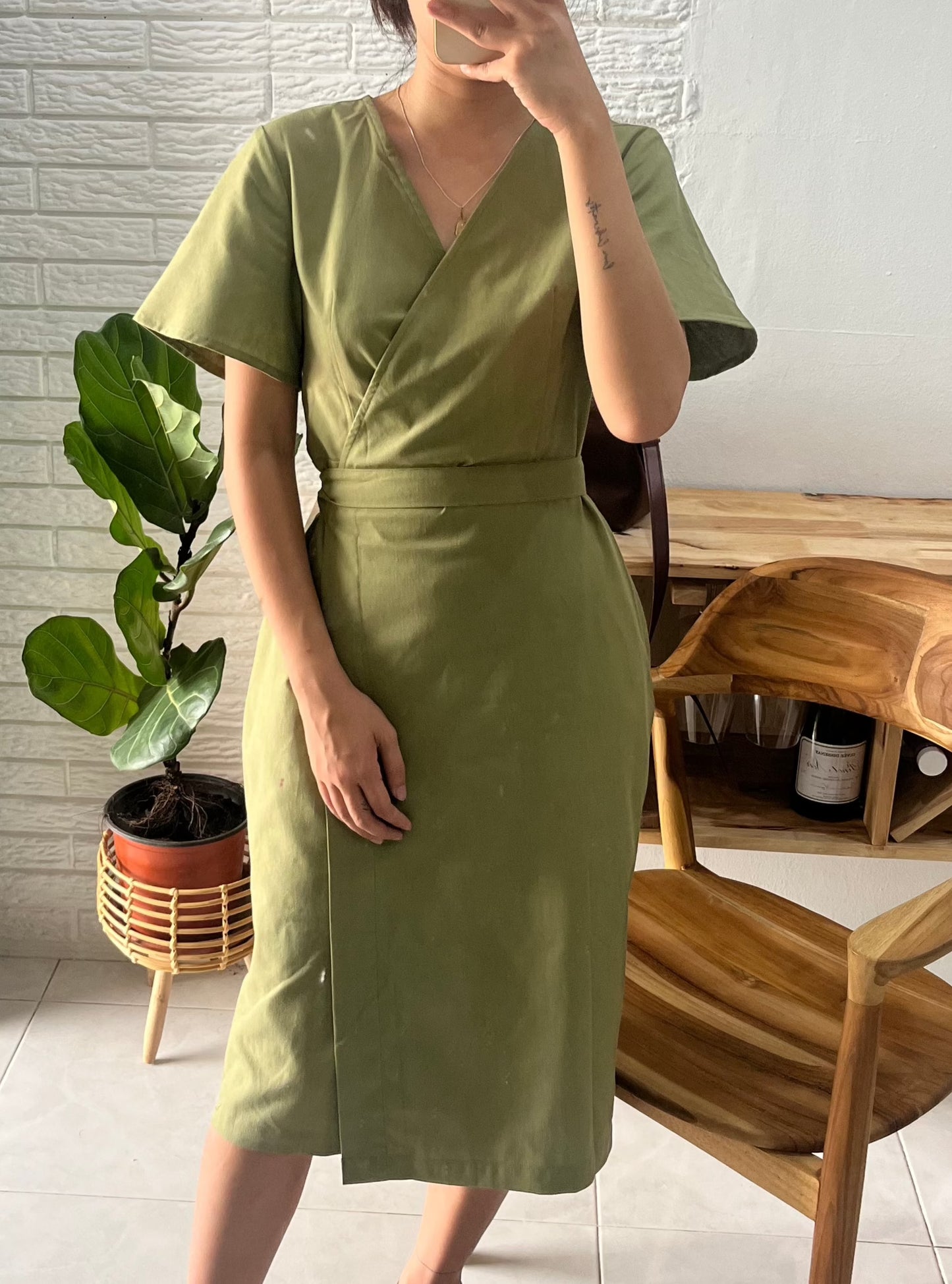 Tenang Wrap Dress