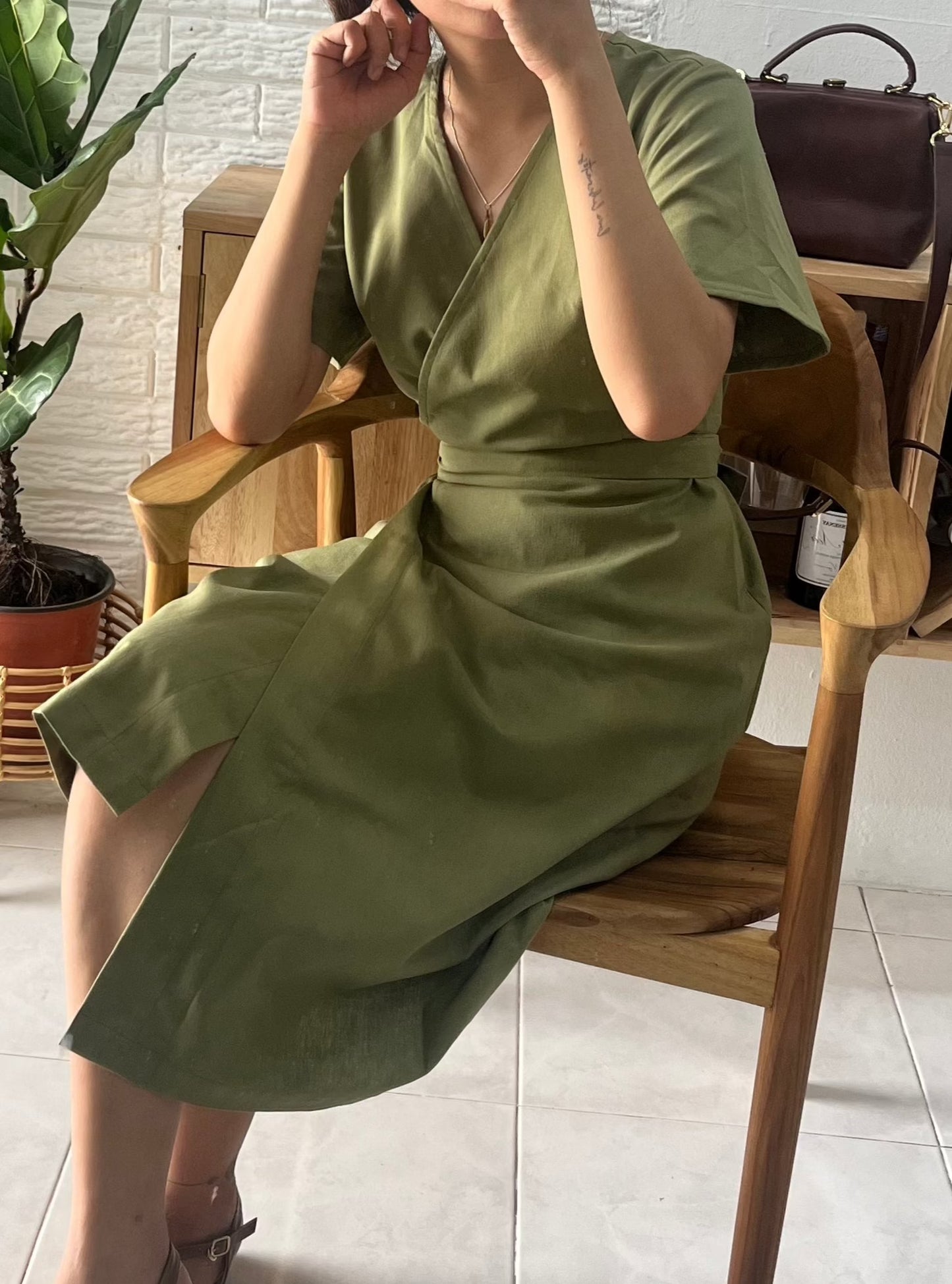 Tenang Wrap Dress