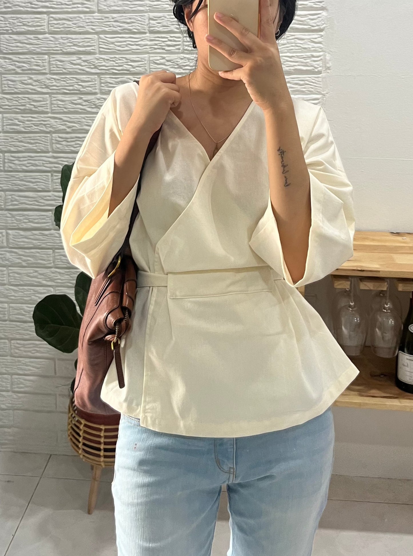 Tenang Linen Blouse