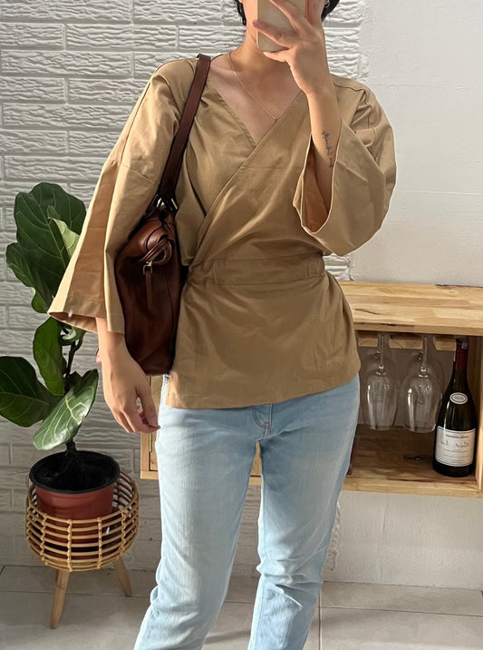 Tenang Linen Blouse