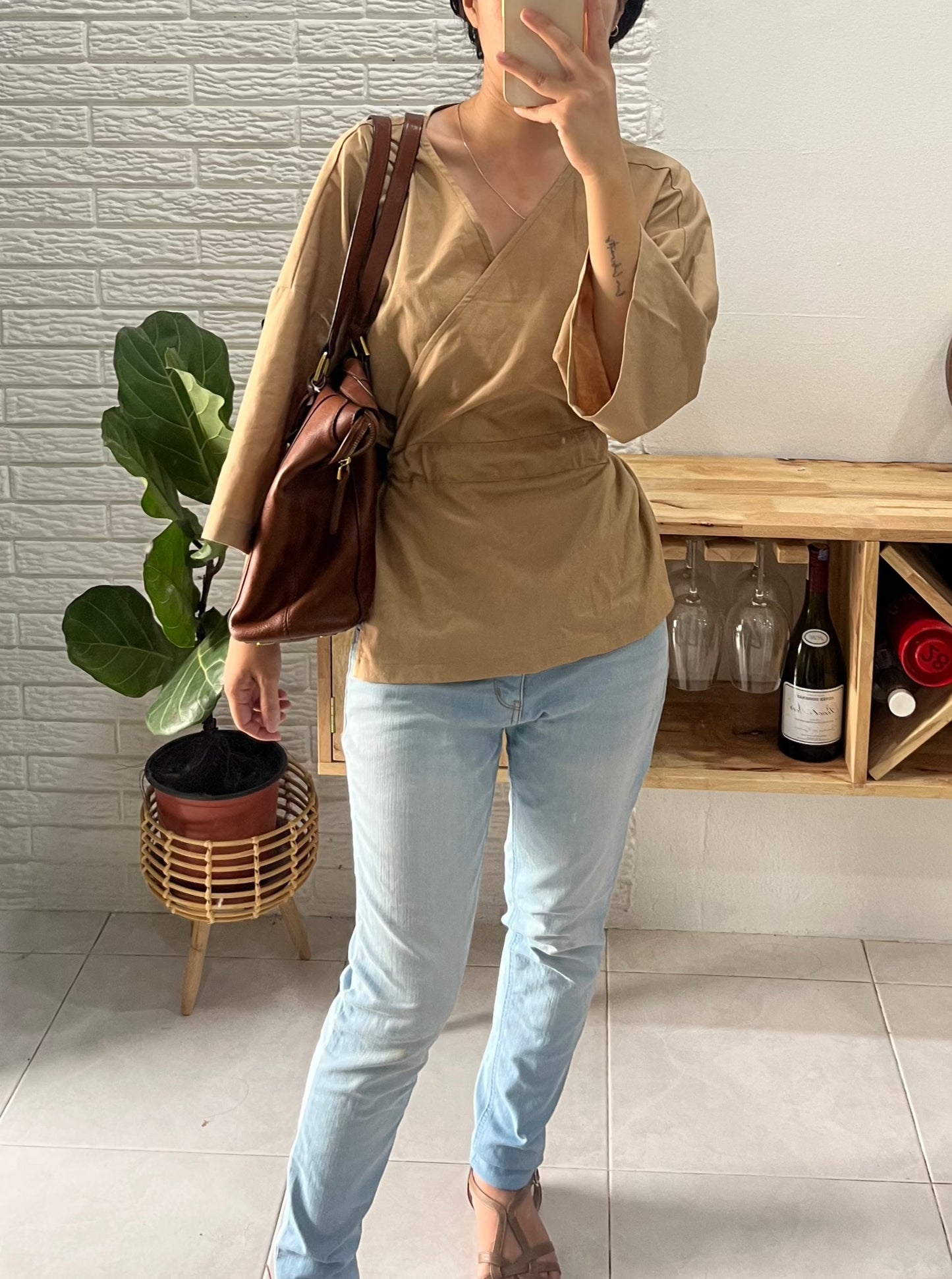 Tenang Linen Blouse