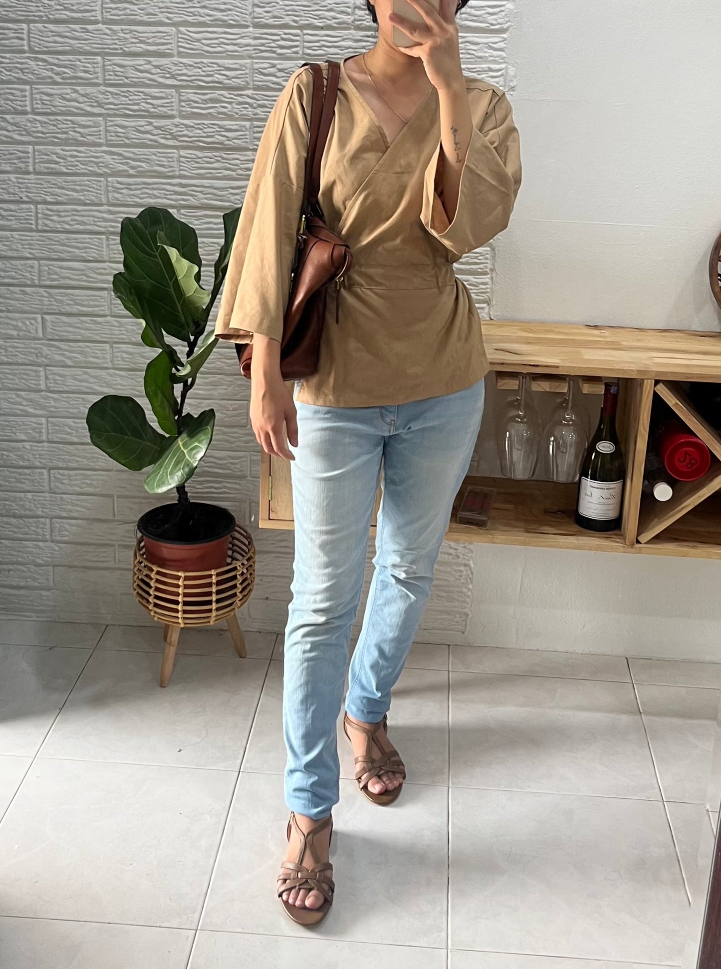 Tenang Linen Blouse