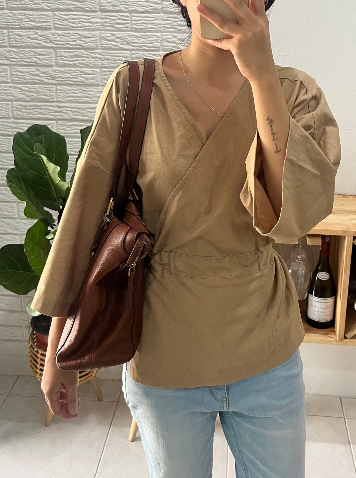 Tenang Linen Blouse