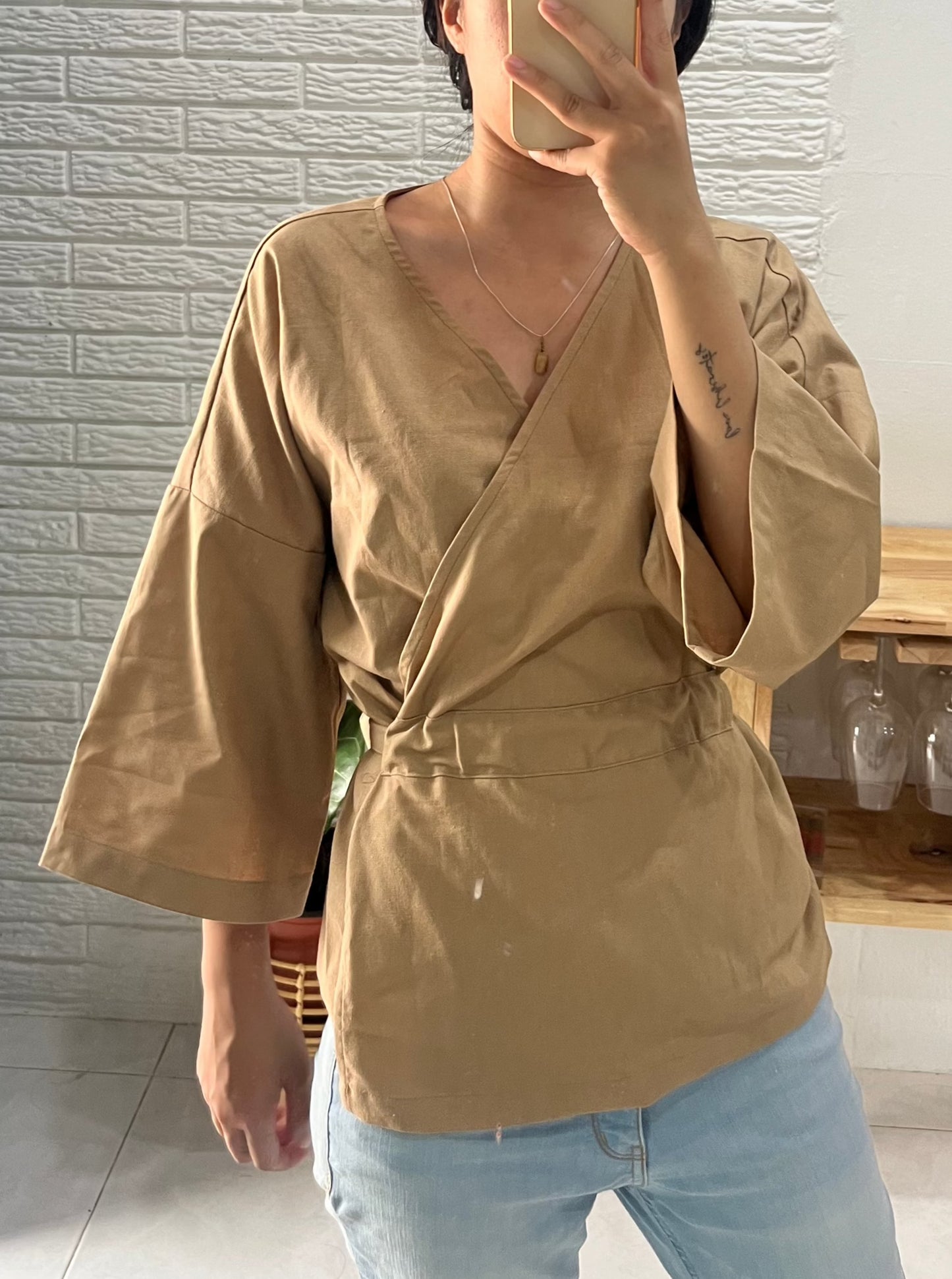 Tenang Linen Blouse