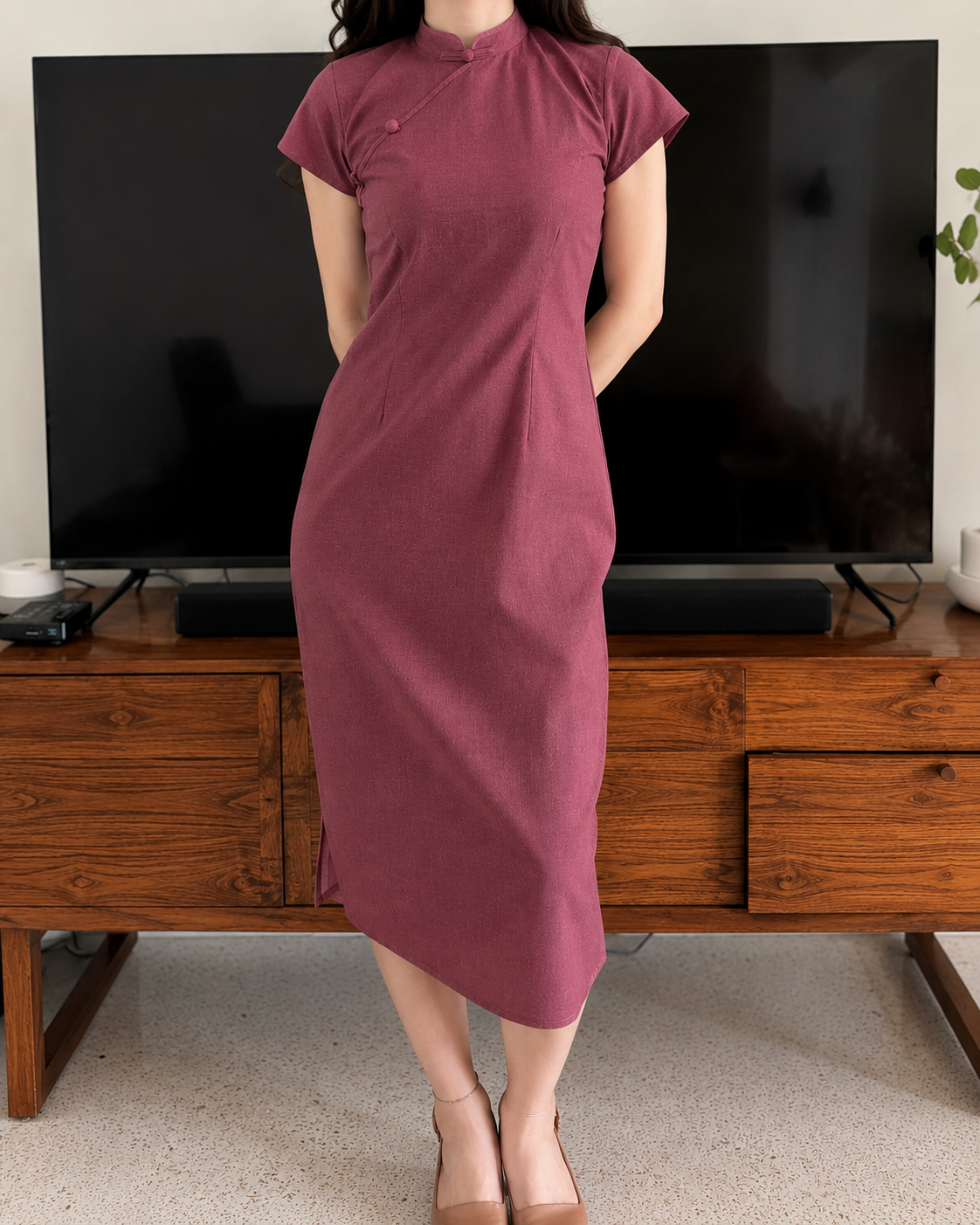 Kenanga Straight Cut Cheongsam