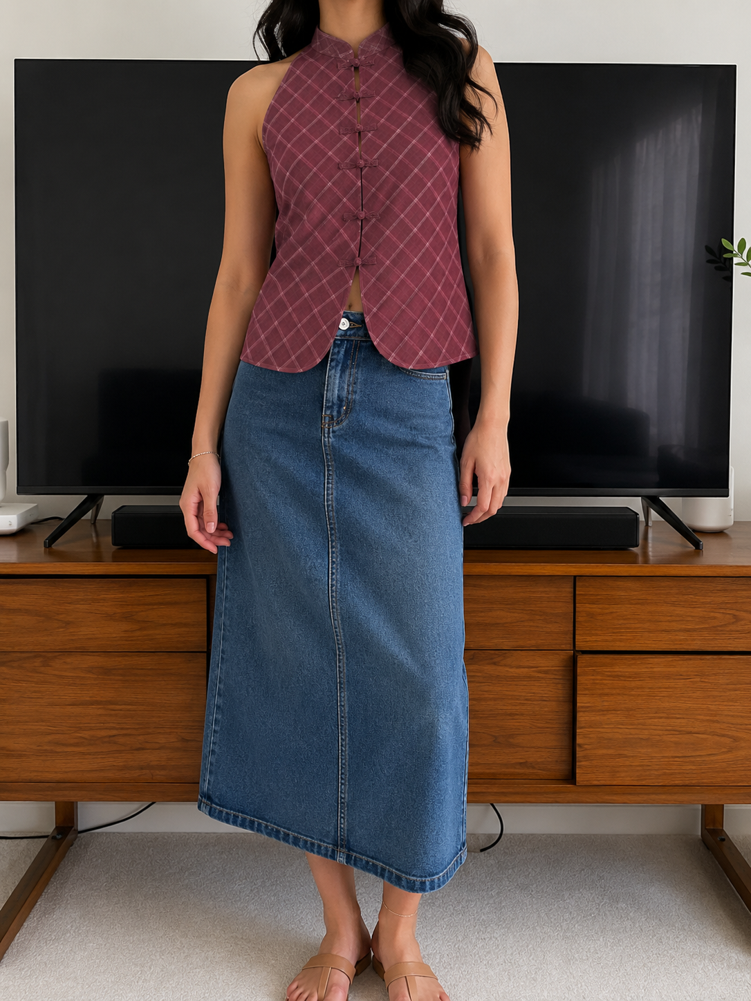 Halter Ru Yi Top
