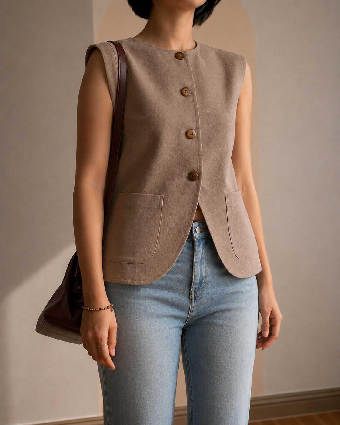 Nyaman Linen Vest
