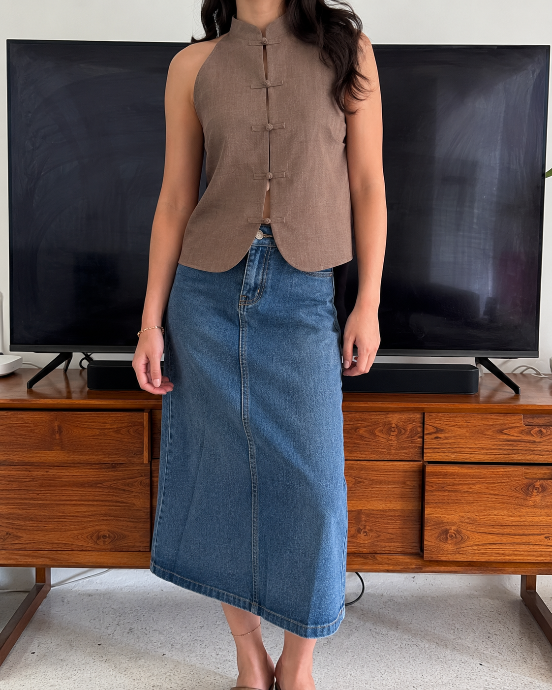 Halter Ru Yi Top