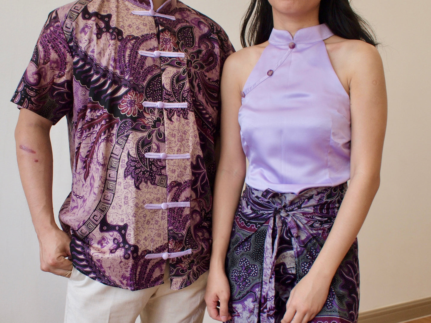 Ai Sui Cheongsam (Lilac)