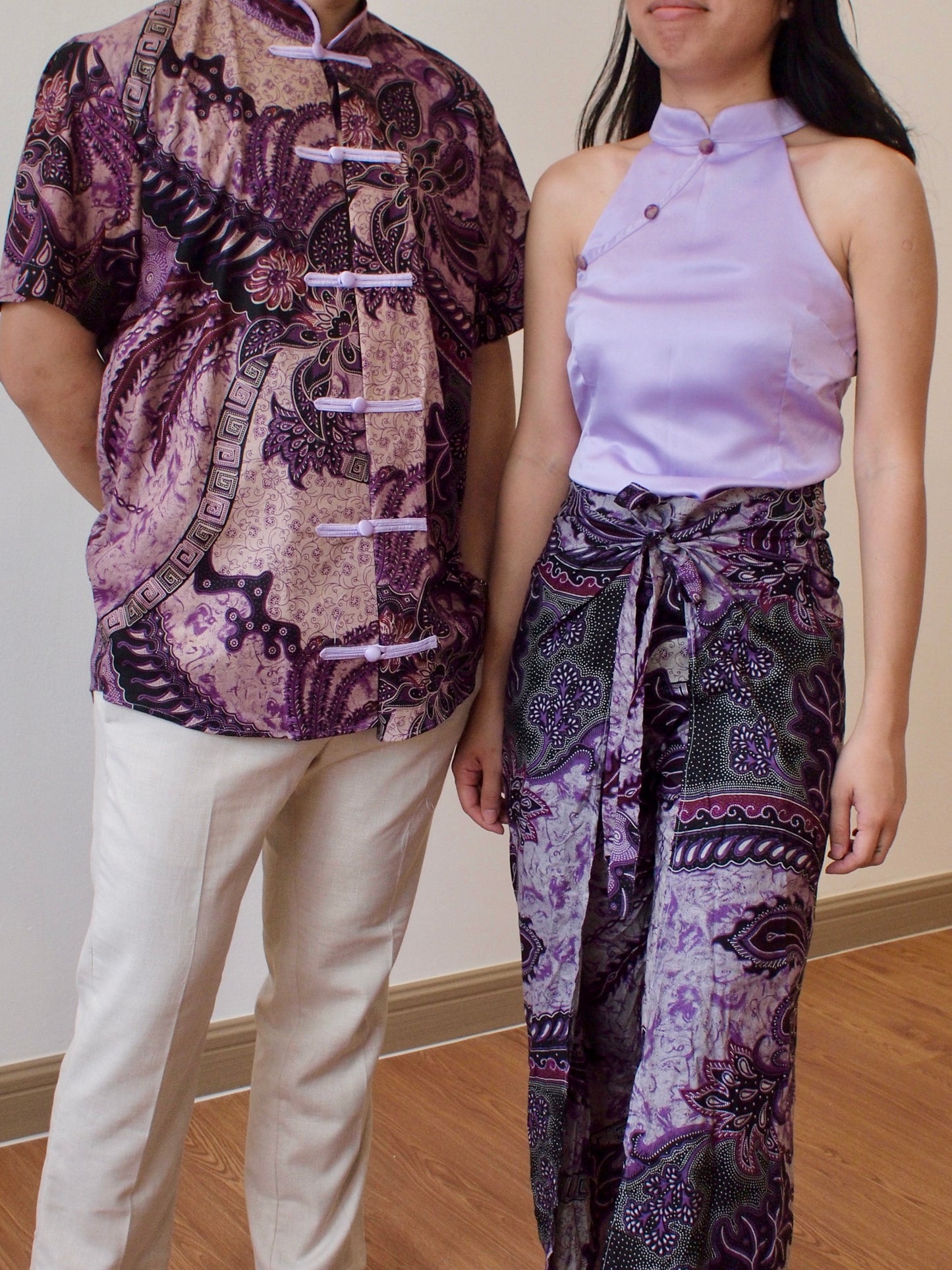 Ai Sui Cheongsam (Lilac)