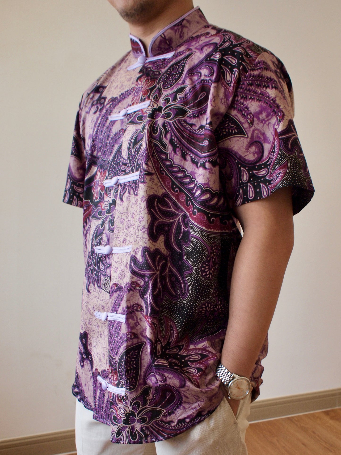 Ai Sui Cheongsam (Lilac)