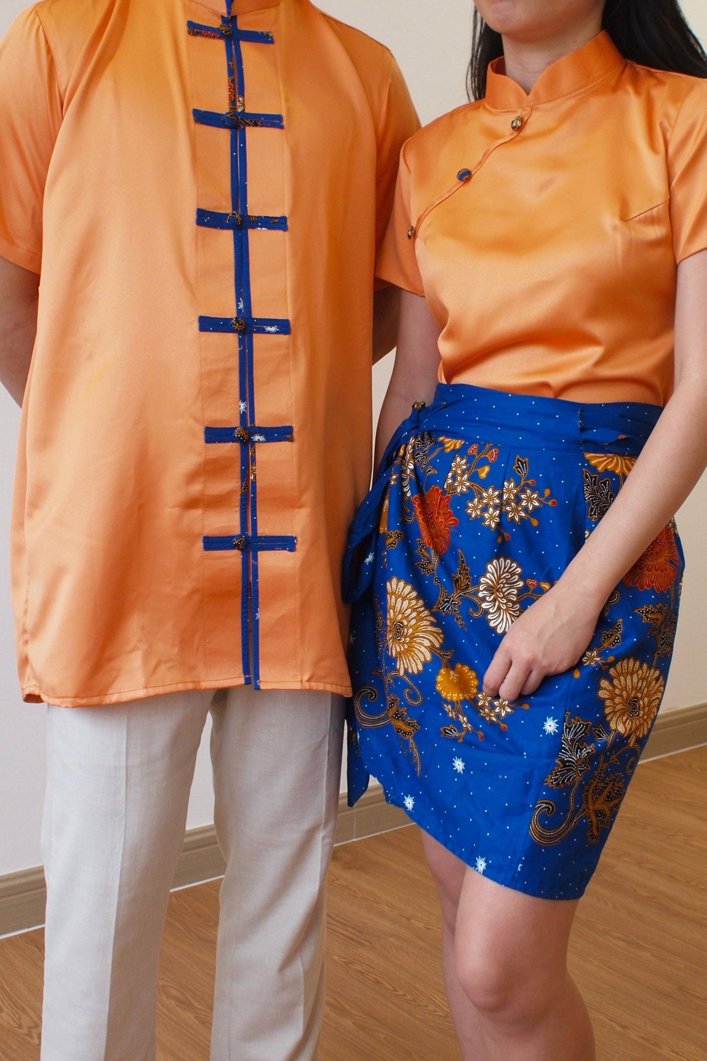 Ai Sui Cheongsam (Orange)