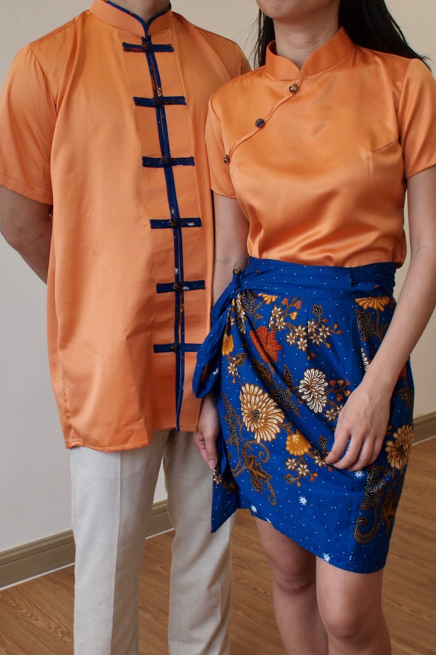 Ai Sui Cheongsam (Orange)