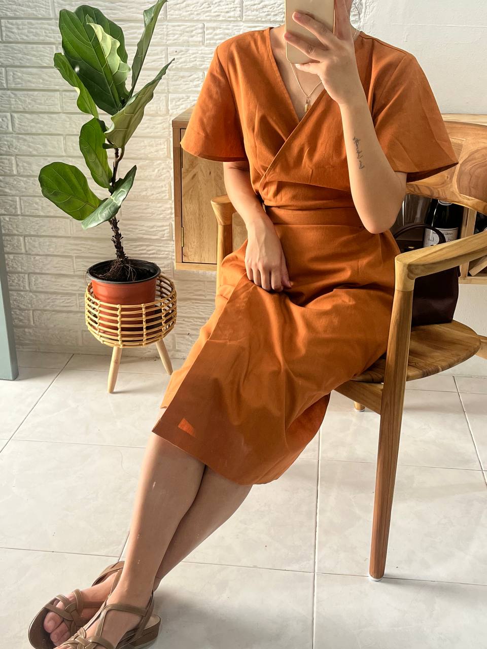 Tenang Wrap Dress